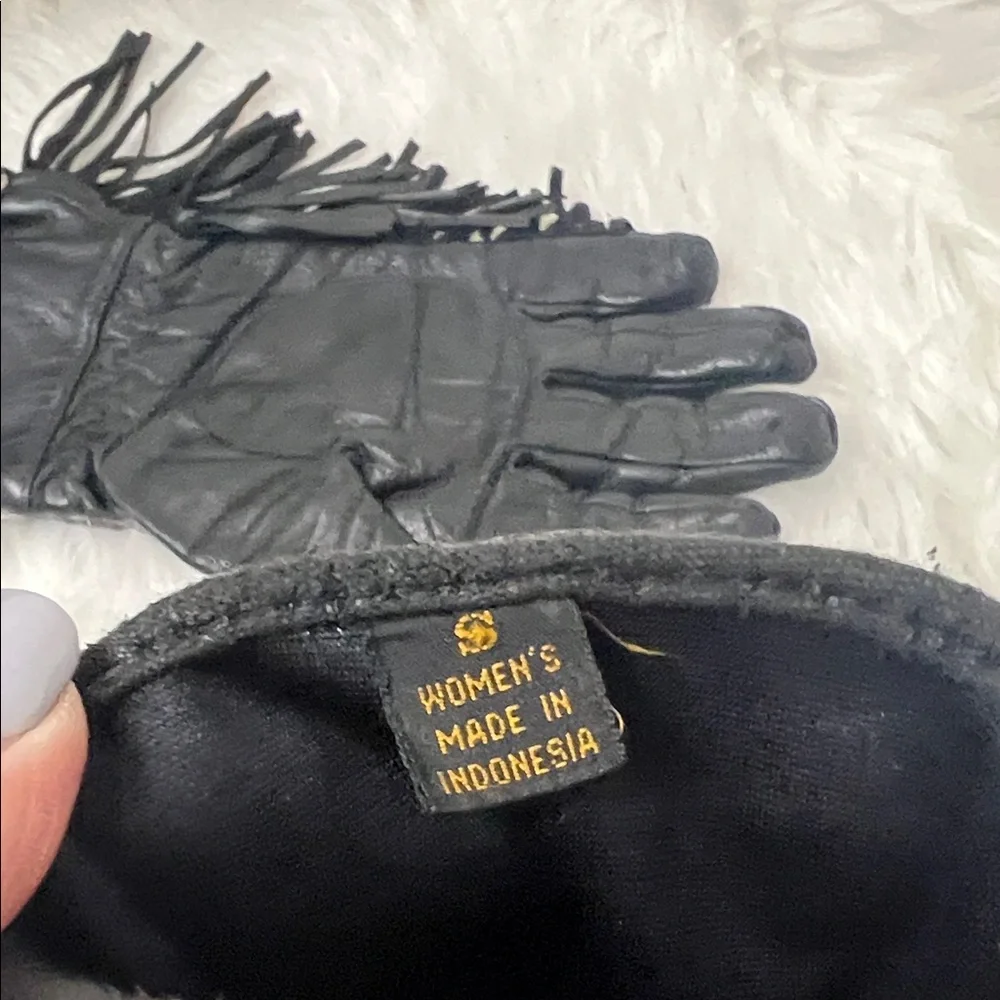 Harley-Davidson WillieG  Black Leather Studded Riding Gloves